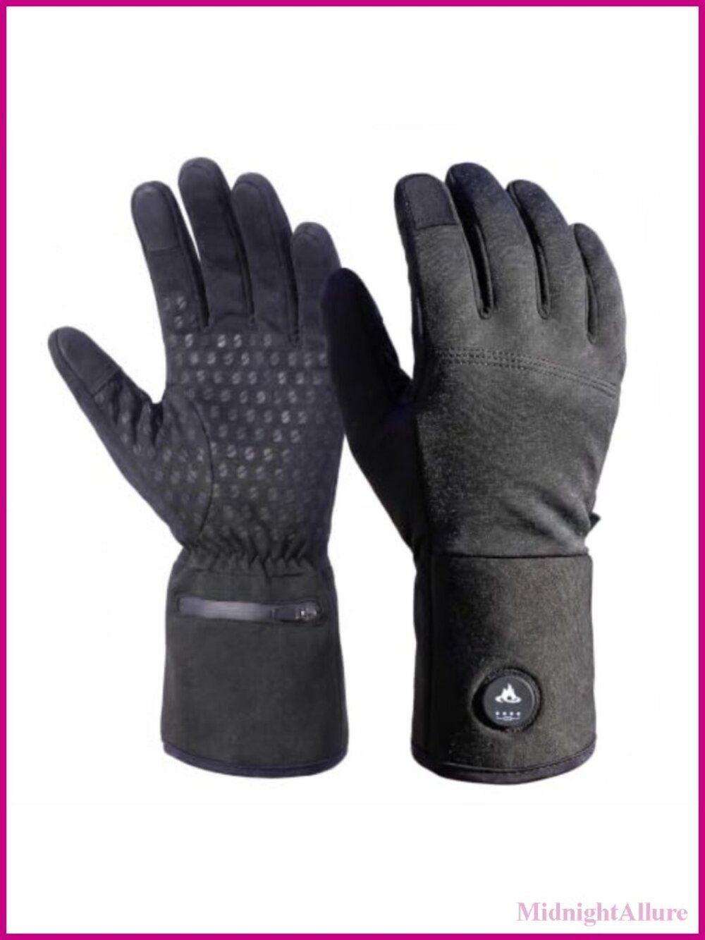 Heated Glove Liners Thin Rechargeable Warmer Gloves for Typing